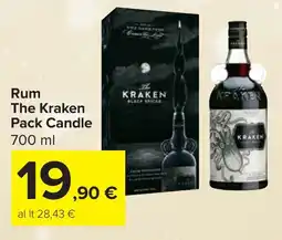 Carrefour Rum The Kraken Pack Candle offerta