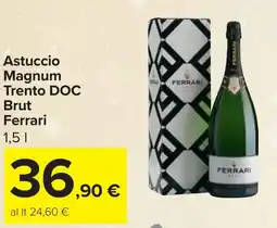 Carrefour Astuccio Magnum Trento DOC Brut Ferrari offerta