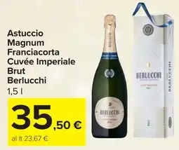 Carrefour Astuccio Magnum Franciacorta Cuvée Imperiale Brut Berlucchi offerta