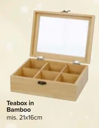Carrefour Teabox in Bamboo offerta