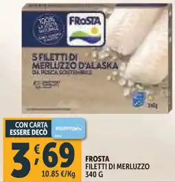 Deco Supermercati Frosta filetti di merluzzo offerta