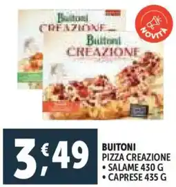 Deco Supermercati Buitoni pizza creazione offerta