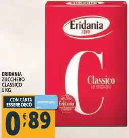 Deco Supermercati Eridania zucchero classico offerta