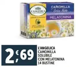 Deco Supermercati L'angelica camomilla solubile con melatonina offerta