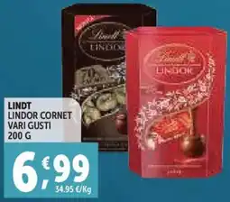 Deco Supermercati Lindor cornet offerta