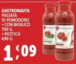 Deco Supermercati Gastronauta passata di pomodoro offerta