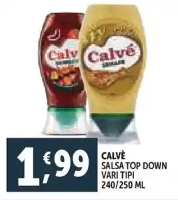 Deco Supermercati Calve salsa top down offerta