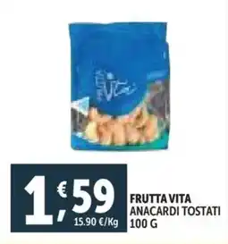 Deco Supermercati Frutta vita anacardi tostati offerta