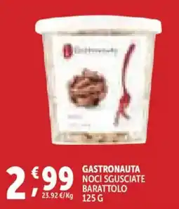 Deco Supermercati Gastronauta noci sgusciate barattolo offerta