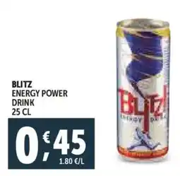Deco Supermercati Blitz energy power drink offerta