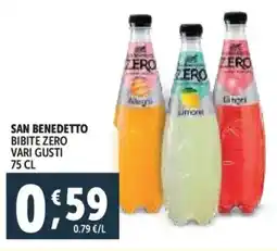 Deco Supermercati San benedetto bibite zero offerta
