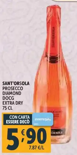 Deco Supermercati Sant'orsola prosecco diamond docg extra dry offerta