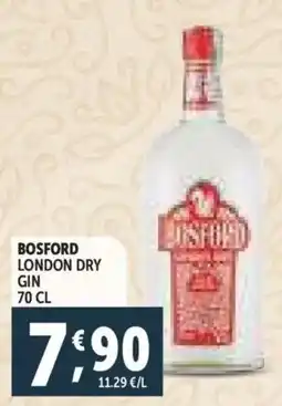 Deco Supermercati Bosford london dry gin offerta