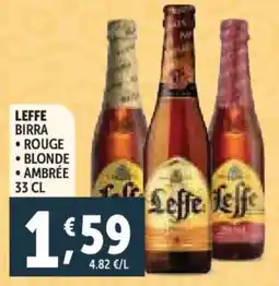 Deco Supermercati Leffe birra offerta