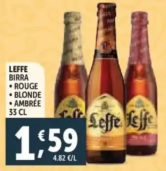 Deco Supermercati Leffe birra offerta