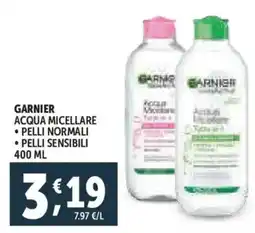 Deco Supermercati Garnier acqua micellare offerta