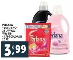 Deco Supermercati Perlana detersivo - caps colorati 20 pz offerta