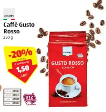 ALDI Caffé Gusto Rosso 250g offerta