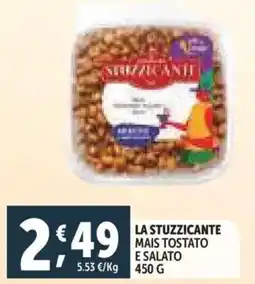 Deco Supermercati La stuzzicante mais tostato e salato offerta