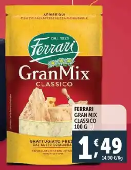 Deco Supermercati Ferrari gran mix classico offerta