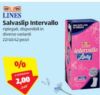 ALDI Lines Salvaslip Intervallo offerta