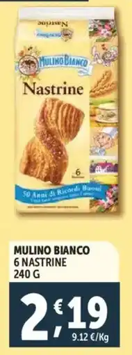 Deco Supermercati Mulino bianco 6 nastrine offerta