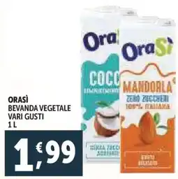 Deco Supermercati Orasì bevanda vegetale offerta