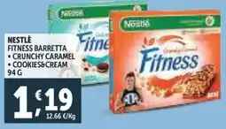 Deco Supermercati Nestlé fitness barretta offerta