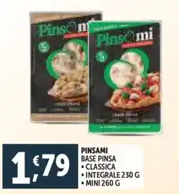 Deco Supermercati Pinsami base pinsa offerta