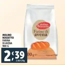 Deco Supermercati Molino rossetto farina di avena offerta
