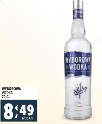 Deco Supermercati Wyborowa vodka offerta