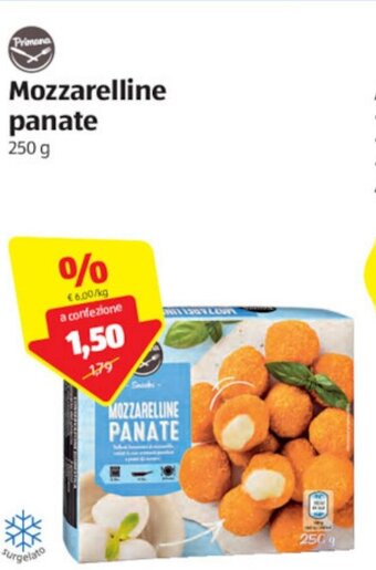 Mozzarelline panate 250g
