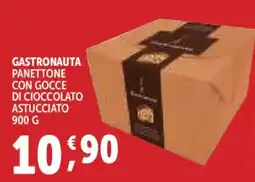 Deco Supermercati Gastronauta panettone con gocce di cioccolato astucciato offerta