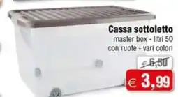Magazzini Smart Cassa sottoletto master box offerta