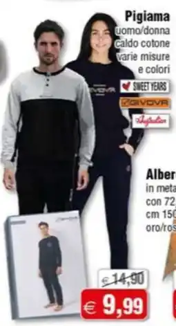 Magazzini Smart Pigiama uomo/donna offerta