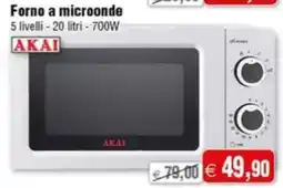 Magazzini Smart Forno a microonde AKAI offerta