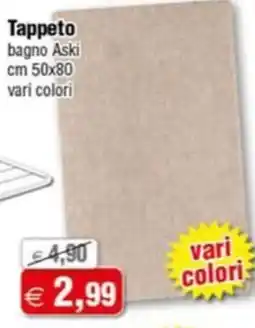 Magazzini Smart Tappeto bagno Aski offerta