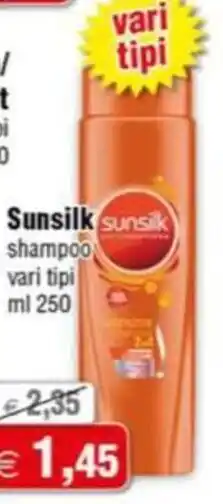 Magazzini Smart Sunsilk sunsilk shampoo offerta