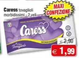 Magazzini Smart Caress tovaglioli morbidissimi 2 veli offerta