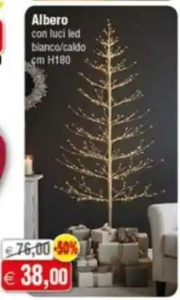 Magazzini Smart Albero con luci led offerta