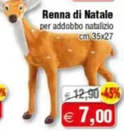 Magazzini Smart Renna di Natale offerta