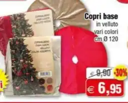 Magazzini Smart Copri base in velluto offerta