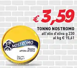 Coal Tonno NOSTROMO offerta