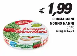 Coal Formaggini NONNO NANNI offerta