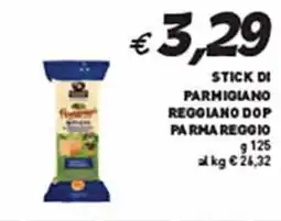 Coal Stick di parmigiano regoiano dop parma reggio offerta