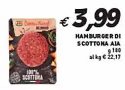 Coal Hamburger di scottona AIA offerta