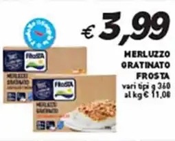 Coal Merluzzo gratinato FROSTA offerta