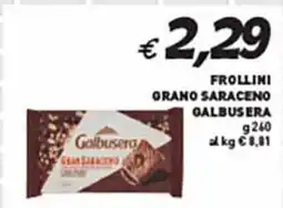 Coal Frollini orano saraceno GALBUSERA offerta