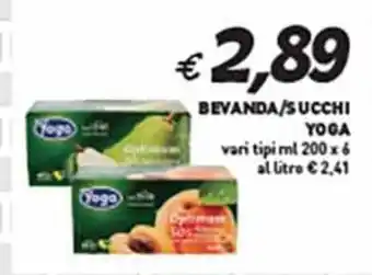 Coal Bevanda/succhi YOGA offerta