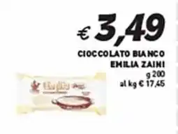 Coal Cioccolato bianco EMILIA ZAINI offerta